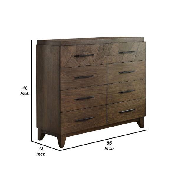 8 drawer deals dresser tall