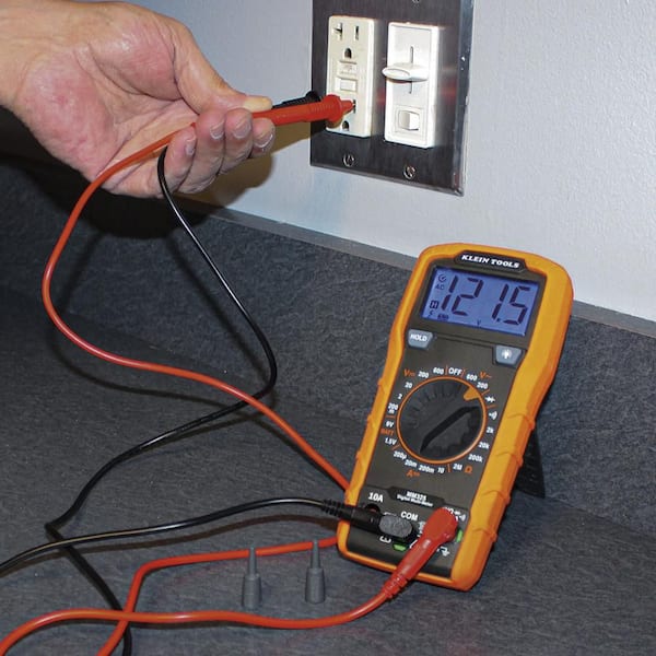 Klein Tools - 600-Volt Digital Multi-Meter, Manual-Ranging