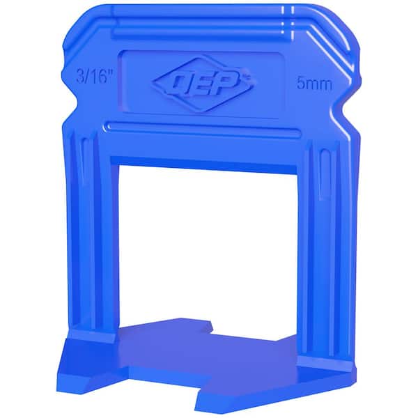 QEP Xtreme Blue 3/16 in.Clip, Part A of Two-Part Tile Leveling System 500-Pack