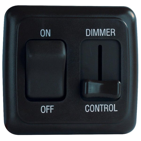 Valterra LED Dimmer with On/Off Switch in Black DGLD25VP - The Home Depot