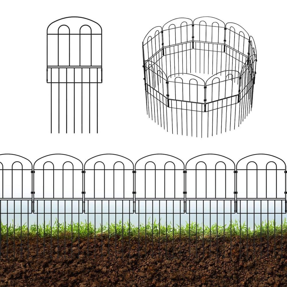 30 in. H x 15.7 ft. L Metal Rustproof Wire Border Folding Patio Fences (15-Packs) price history on PriceWatchPro