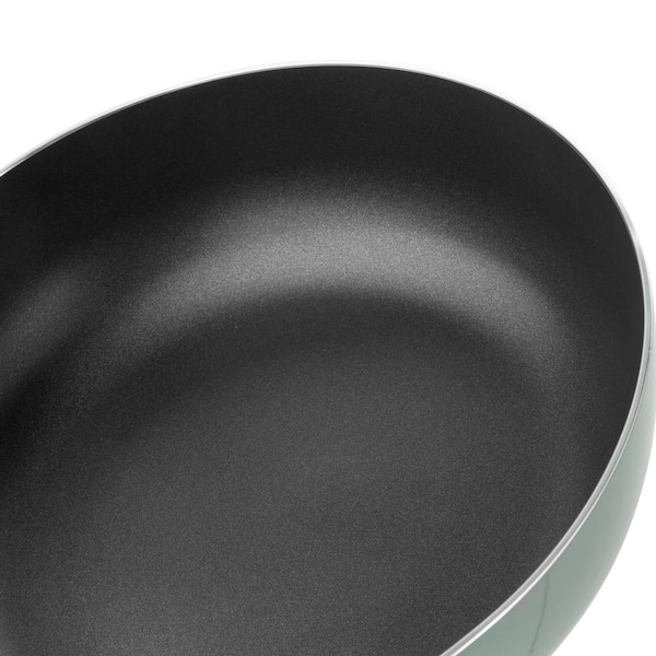 BergHOFF Balance 10 in. Aluminum Nonstick Frying Pan in Sage, Green