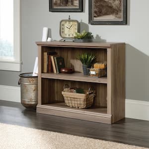 Select Salt Oak 30 in. Tall Particle Board 1 -Shelf Bookcase with Adjustable Shelf