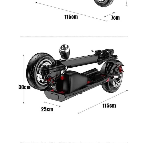 Aoibox 2-Wheels 500-Watt 48-Volt 12.5ah E- Scooters Off Road Aoibox 2-Wheels 500-Watt 48-Volt 12.5ah E- Scooters Off Road