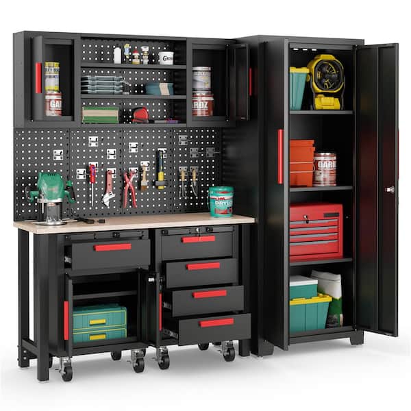 Costway 81.5 in. W x 76 in. H x 18.5 in. D Full Assembly Required