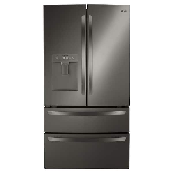 black french door refrigerator without ice maker