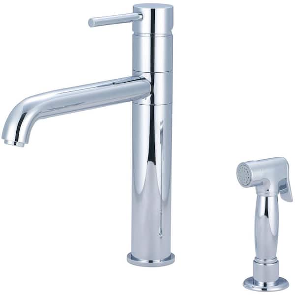 Motegi Single-Handle Standard Kitchen Faucet in Polished Chrome