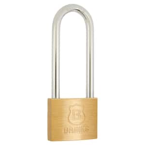 Brinks 7/8 in. (22 mm) Brass Keyed Lock (2-Pack) 171-20271 - The