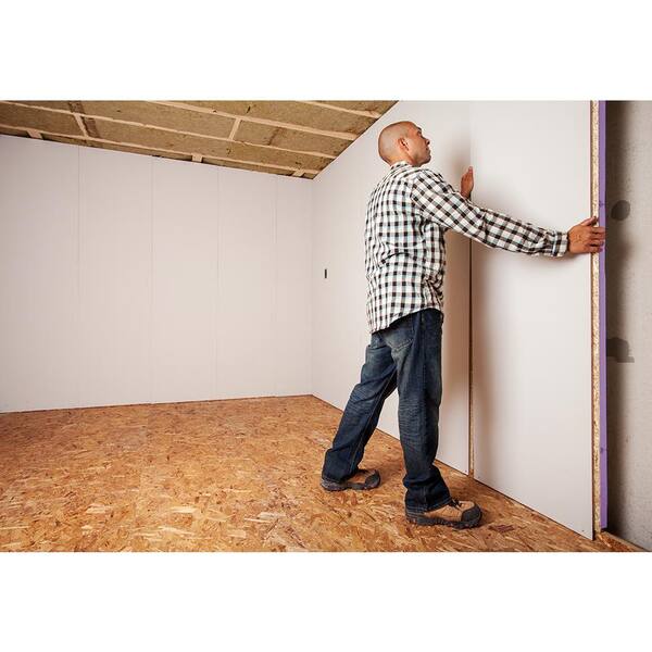 Dricore Smartwall 4 In X 2 Ft 8, Wall Paneling Ideas For Basement