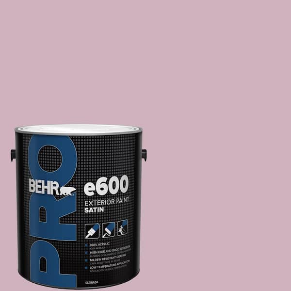 BEHR PRO 1 gal. #S120-3 Candlelight Dinner Satin Exterior Paint