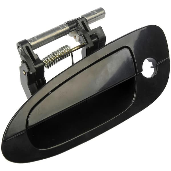 Unbranded Exterior Door Handle Front Left Smooth Black 2002-2006 Nissan Altima 2.5L 3.5L