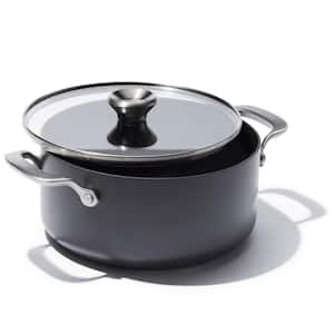 Ceramic Professional 5-qt. Aluminum Ceramic Non-Stick Stock Pot with Lid