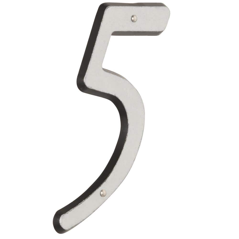 4 in. Plastic Reflective Nail-On House Number 5 price history on PriceWatchPro