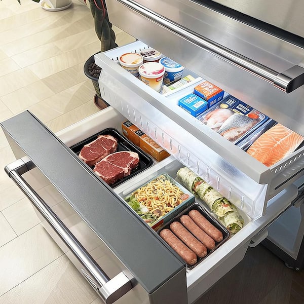 KOSTCH 36 in. 21.6 cu. ft. Counter Depth French Door Refrigerator