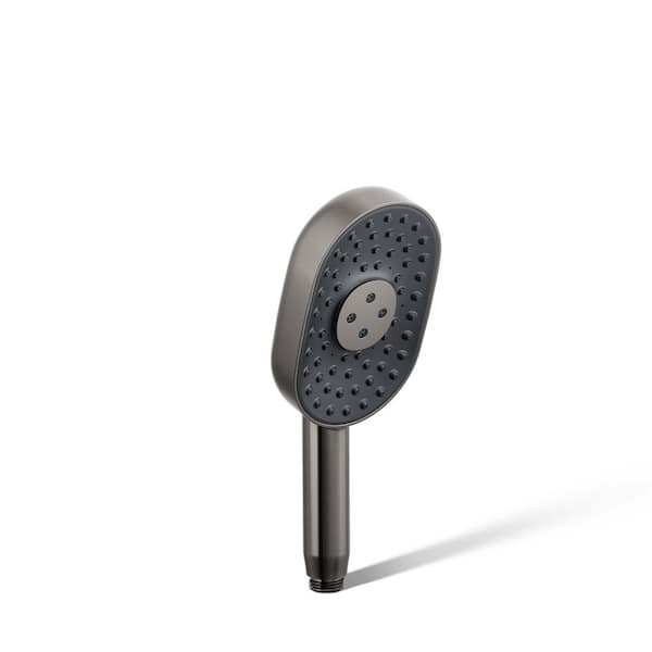 KOHLER Statement 3-Spray Wall Mount Handheld Shower Head 1.75 GPM in Vibrant Titanium