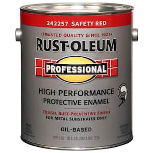 1 gal. High Performance Protective Enamel Gloss Safety Red Oil-Based Interior/Exterior Paint