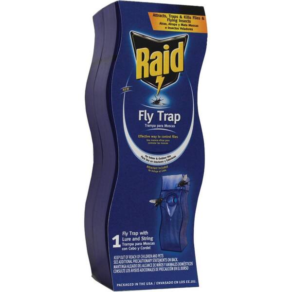 Raid Plastic Fly Trap (2-Packs)