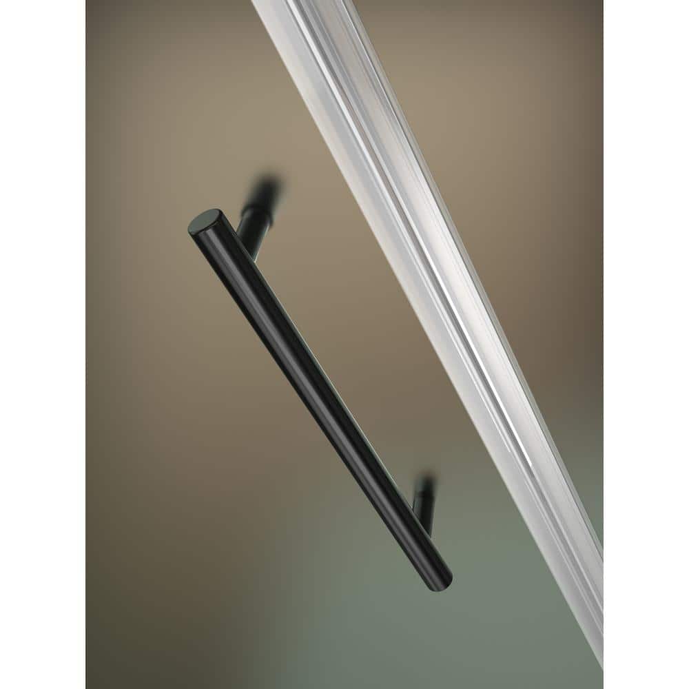 Merrick 38.5" x 72" Oil Rubbed Bronze Frameless Neo-Angle Shower Enclosure