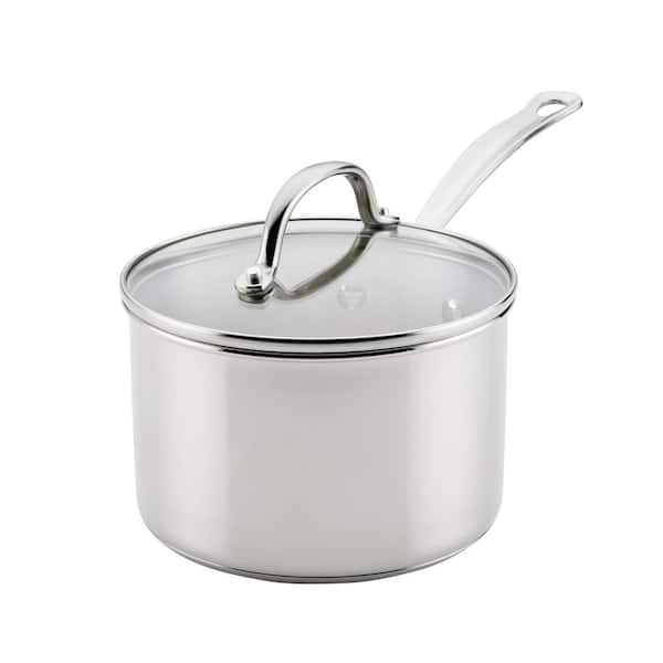3 qt. Millennium Stainless Steel Induction Saucepan with Lid