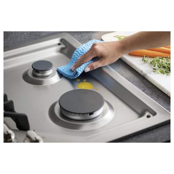 GE Profile Profile 30 in. Gas Cooktop in Stainless Steel with 5 Burners  including Power Boil Burners PGP7030SLSS - The Home Depot