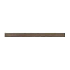 Artesia Lane 0.75 in. T x 1.85 in. W x 14.75 in. L Engineered Waterproof Stair Tread Return Molding Hardwood Trim