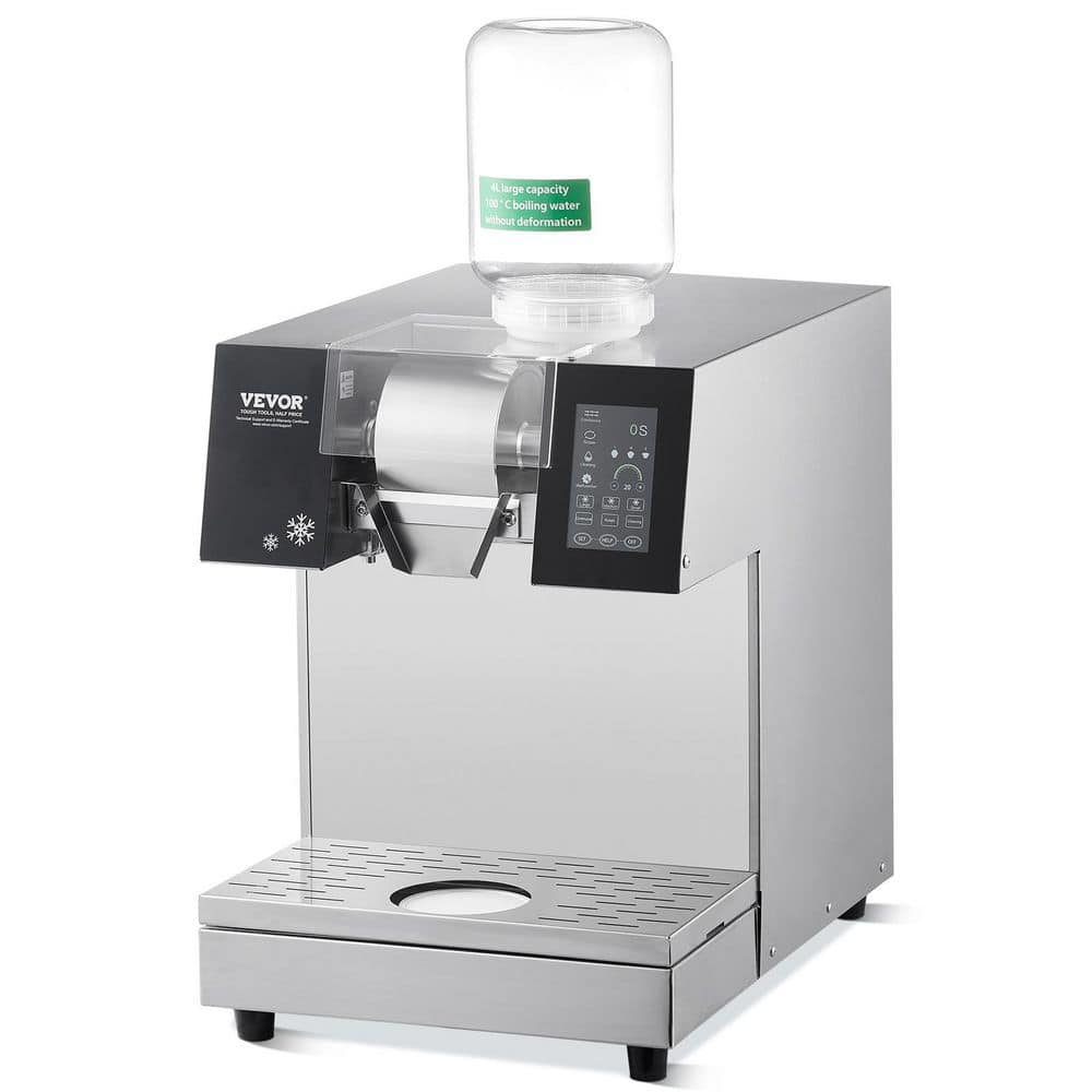 VEVOR 8465 oz. /24 H Commercial Snowflake Ice Machine Silver