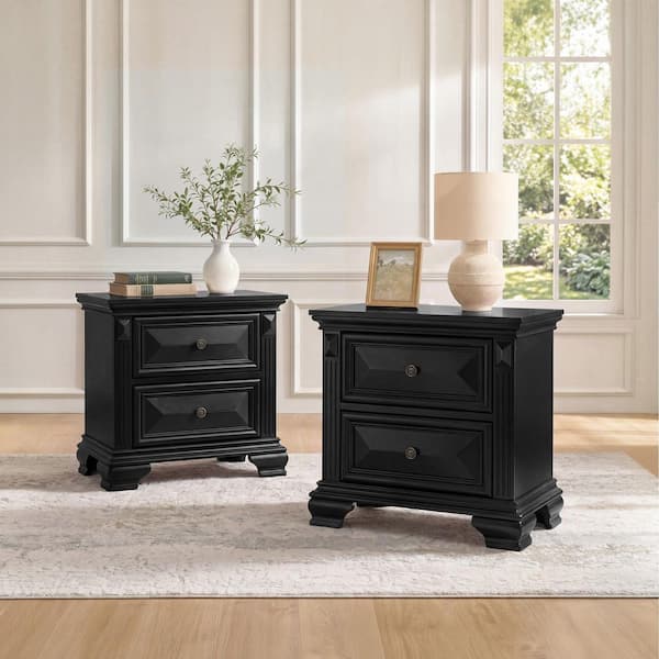 William's Home Furnishing Leocadia Dark Oak 1 Drawer 19.3 in. W