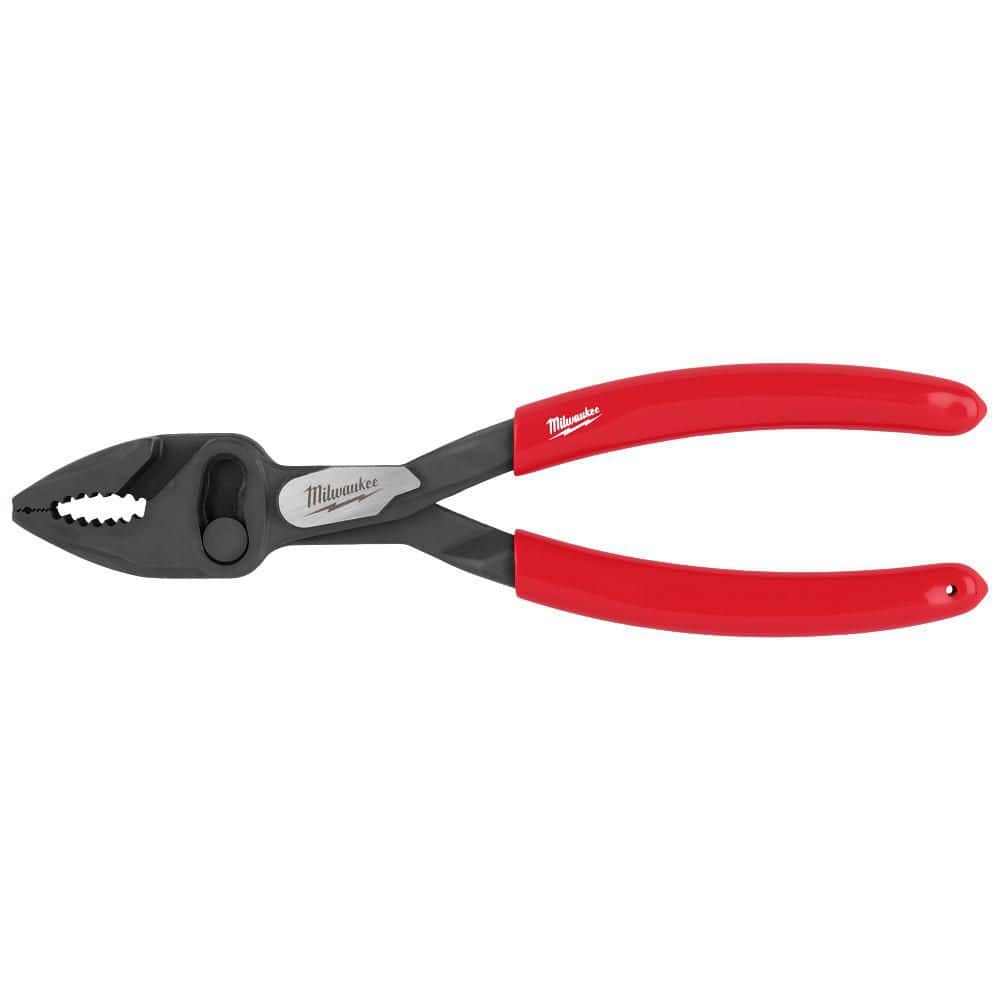 Milwaukee 8 in. Slip Joint Pliers 48-22-6240 - The Home Depot