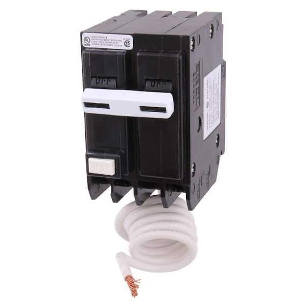 ABB 30 Amp Double Pole Ground Fault Plug-On Neutral Circuit Breaker with Self-Test (THQL2130PGFTA)
