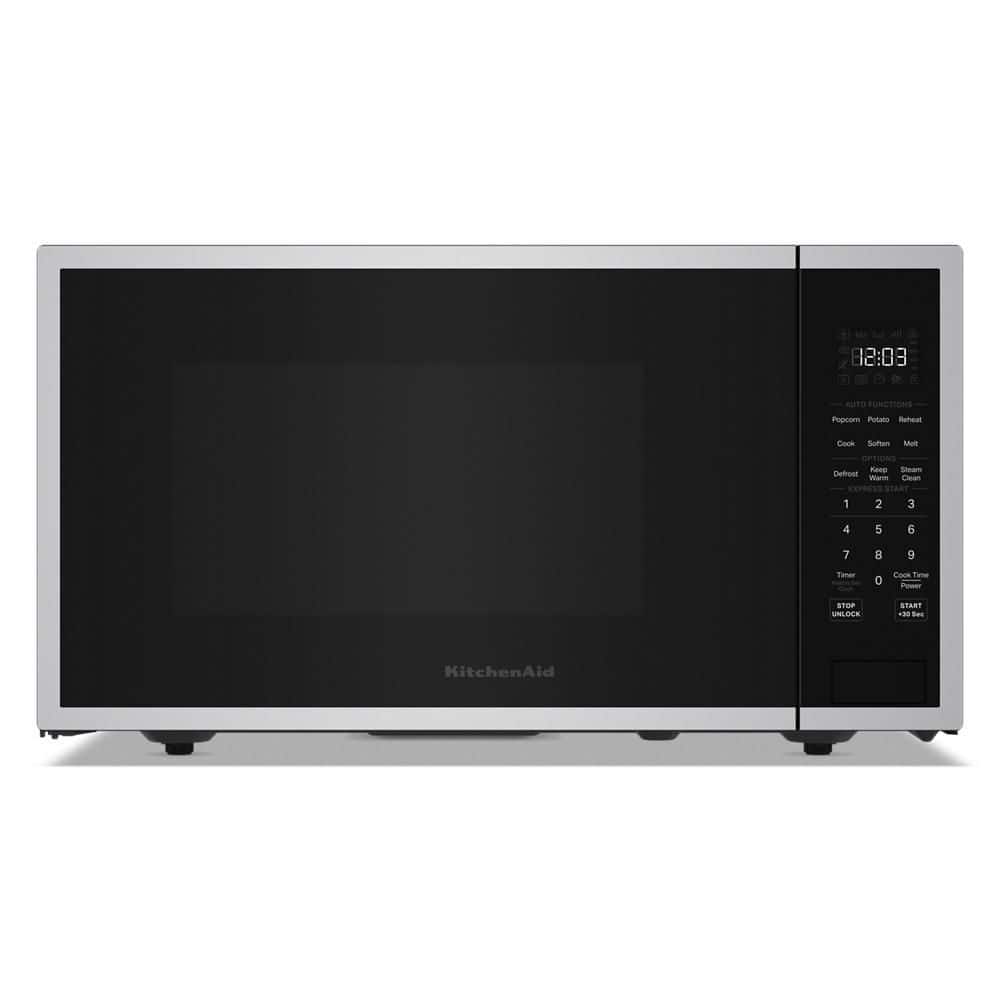 1.5 cu. ft. 1500 WElectric Countertop Microwave in PrintShield Stainless with Air Fry Function