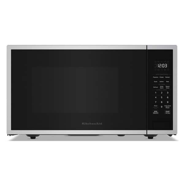 1.5 cu. ft. 1500 WElectric Countertop Microwave in PrintShield Stainless with Air Fry Function