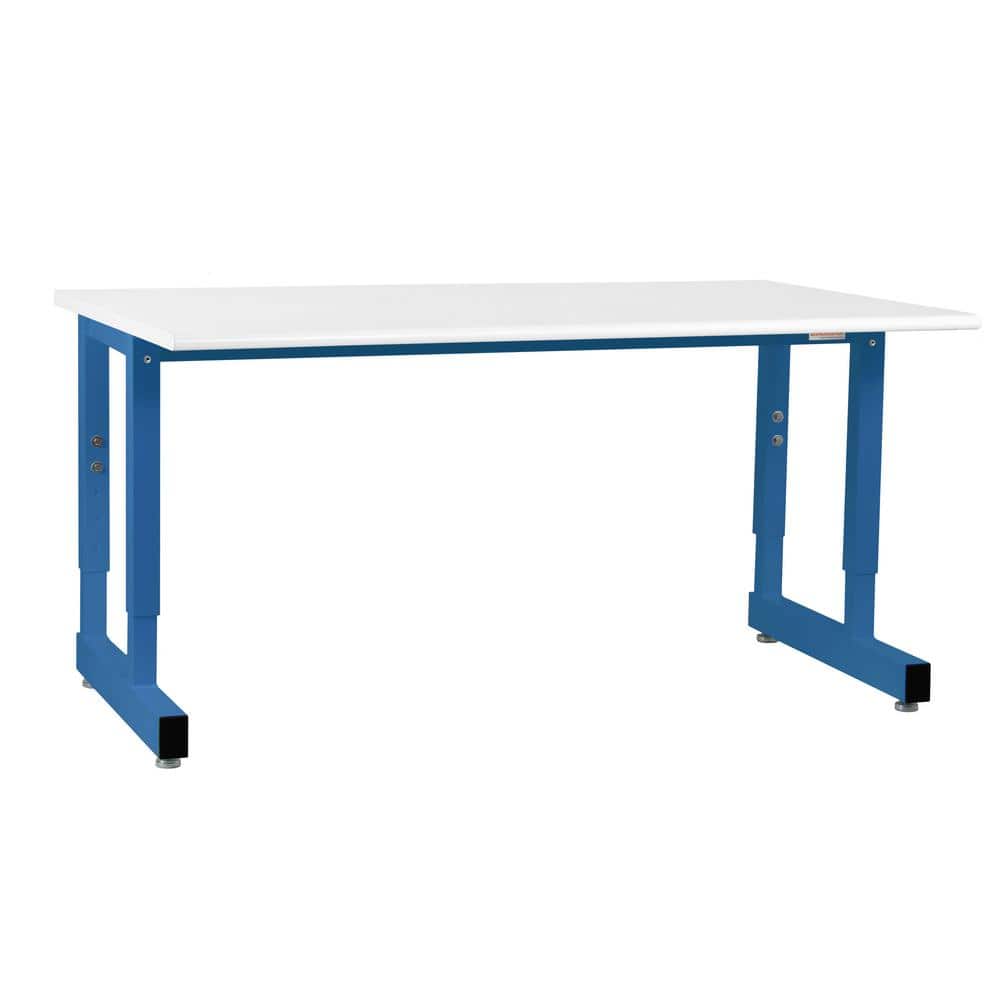 Dewey Series 96in. W x 36 in. D Workbench with Anti-Static Laminate Top