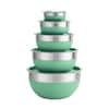 Tramontina Mint Green 10-Piece Covered Mixing Bowl Set 80202/034DS