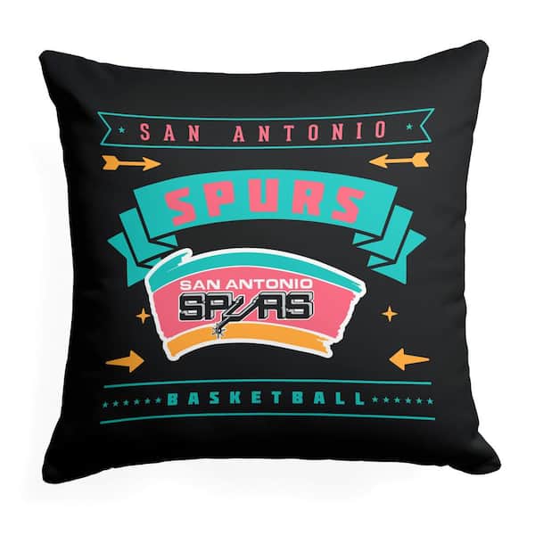THE NORTHWEST GROUP NBA Hardwood Classic Sac Kings Printed Multi-Color 18 in x 18 in Throw Pillow