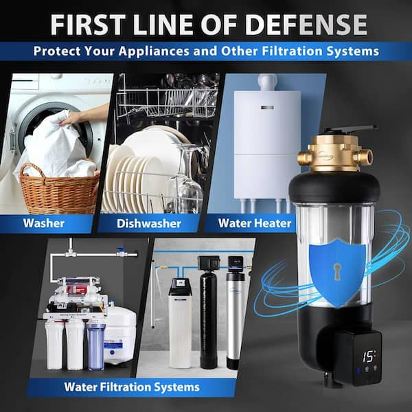 Complete Shower Water Filter Kit by Finerfilters - Multi-Stage