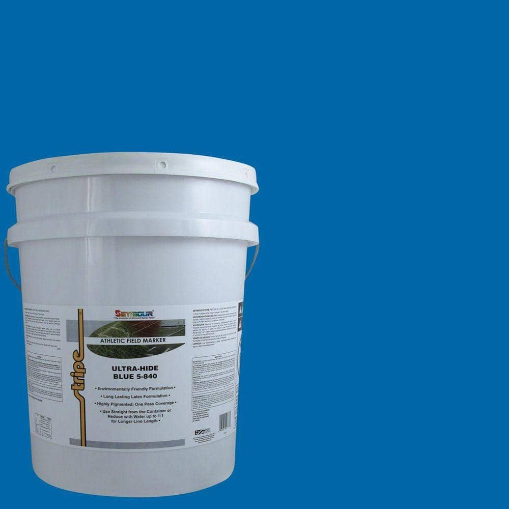SEYMOUR Athletic Field Marking Paint, Blue 5-gal pail 0000050840 The Home  Depot