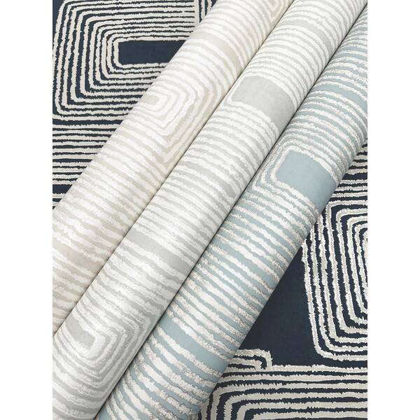 ◉ 柊ページ◉ York Wallcoverings Beige and Pearl Zulu Thread Textured Non