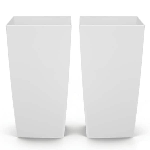 Plastic - Square - Planter Boxes - The Home Depot