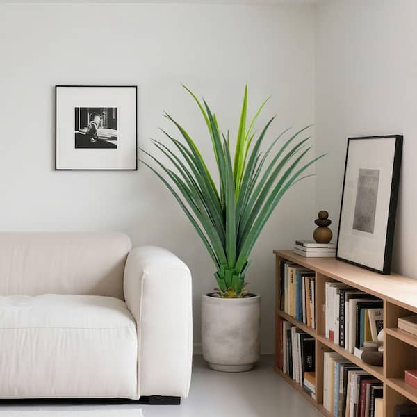 Vitalismo 3 ft./36.6 in. Artificial Spiked Agave Plant Faux Plants for Home, Office, Garden, Indoor and Outdoor Decor (Set of 2)