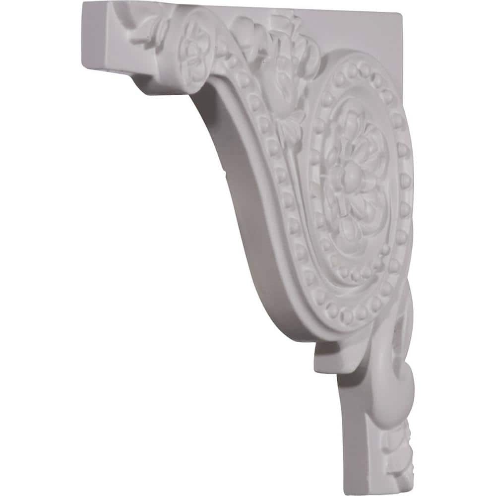 White Polyurethane Decorative Stair Bracket Moulding