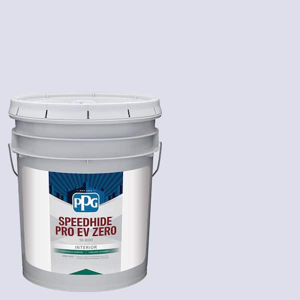 PPG Speedhide Pro EV Zero 5 gal. PPG1170-2 Monet'S Lavender Semi-Gloss Interior Paint
