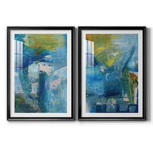 Spring Winds III by Wexford Homes 2 Pieces Framed Abstract Paper Art Print 26.5 in. x 36.5 in.