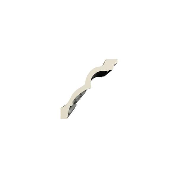Ekena Millwork Killeen 3 in. D x 4.25 in. W x 96 in. L Polyurethane Crown Moulding