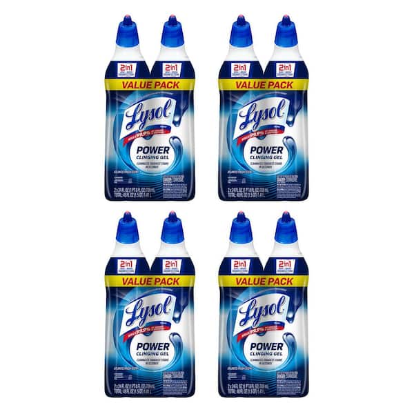 24 oz. Power Toilet Bowl Cleaner (2-Count) (4-Pack)