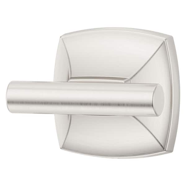Pfister Bellance Double Robe Hook in Spot Defense Brushed Nickel