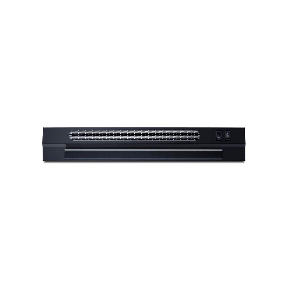 Retractable 24 in. Ductless Under Cabinet Range Hood in Black, ADA Compliant price history on PriceWatchPro