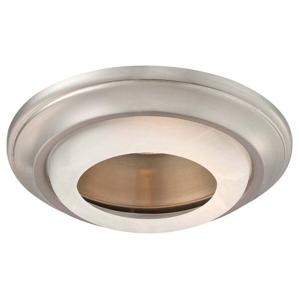 Minka Lavery 6 in. Brushed Nickel Recessed Can Trim