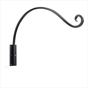 Heavy-Duty Plant Hanger Bracket Outdoor Hand-Forged Hanging Plant Bracket Durable and Stable Bird Feeder Hanger