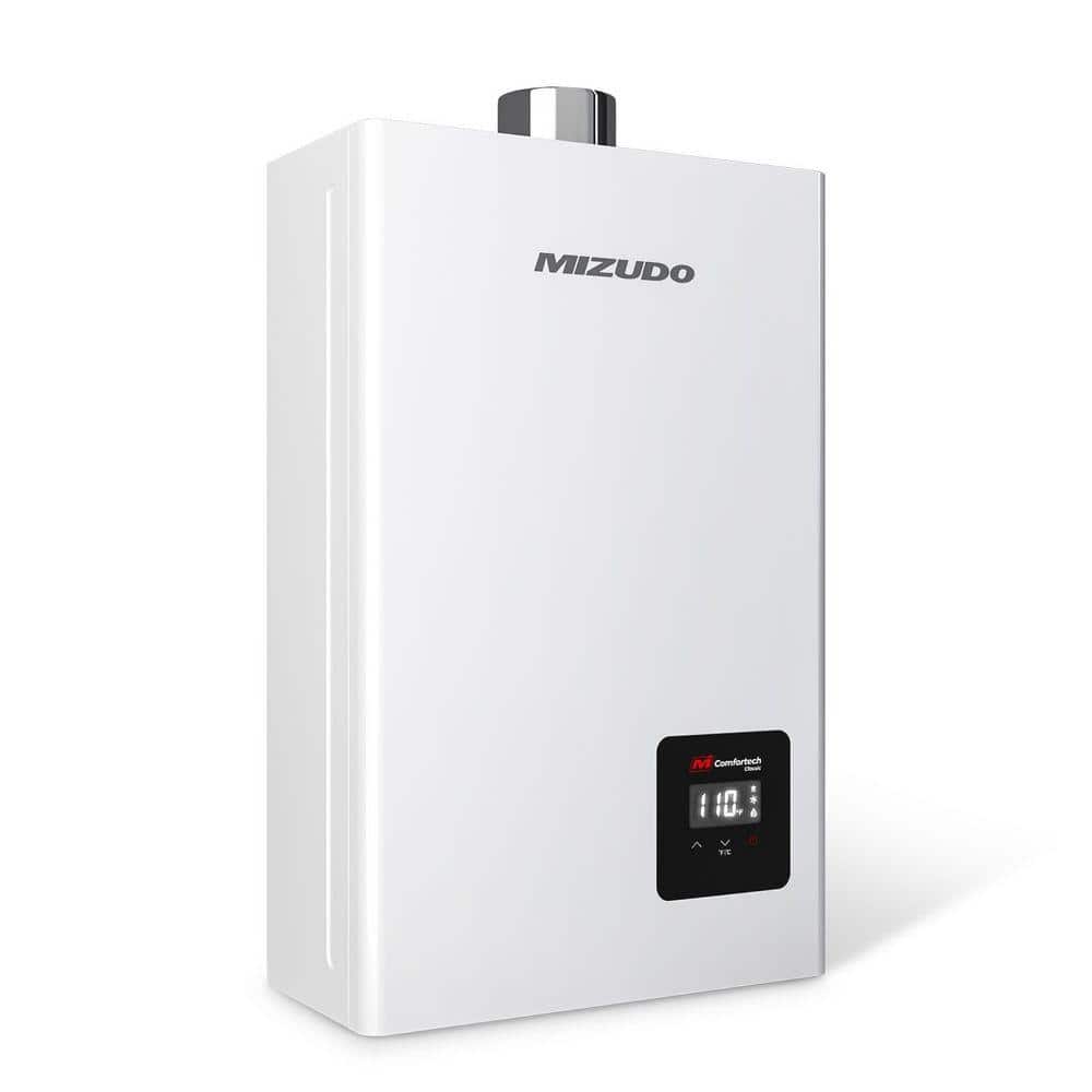 パソコン Gas water heater MIZUDO Comfortech Classic Natural Gas Tankless Water Heater 80,000