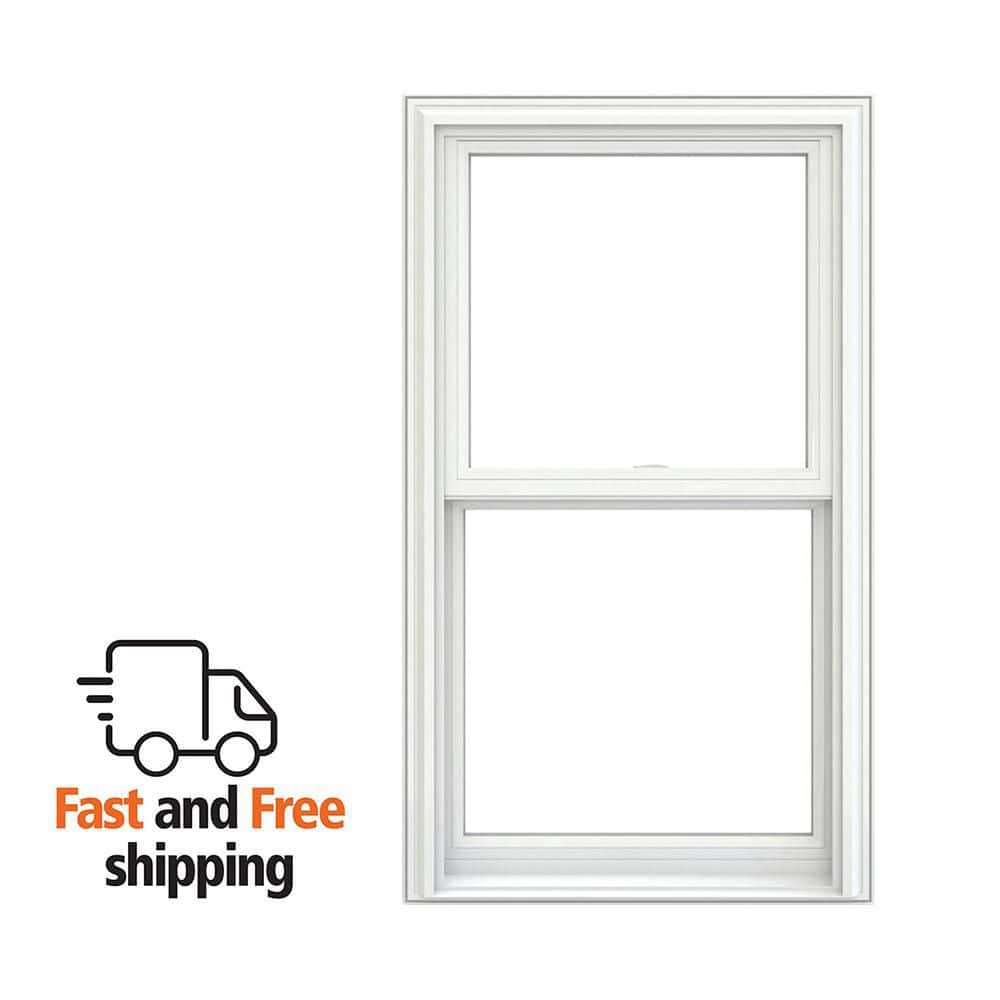 JELD-WEN V-2500 Series 27.75 in. x 53.5 in. Double Pane Double
